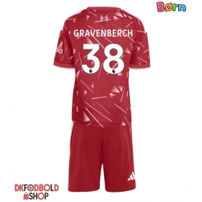 Liverpool Ryan Gravenberch #38 Hjemmebanesæt Børn 2026-27 Kort ærmer (+ korte bukser)